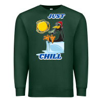 Sports Green Just Chill Premium Sweatshirt - artisFamous