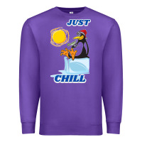 Purple Just Chill Premium Sweatshirt - artisFamous