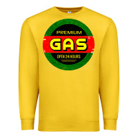 Lemon GARAGE CAR GASOLINE Premium Sweatshirt - artisFamous
