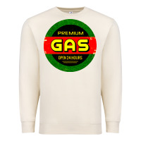 Sandshell GARAGE CAR GASOLINE Premium Sweatshirt - artisFamous