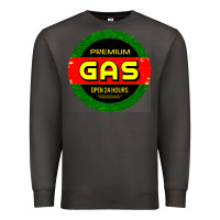 Smoke GARAGE CAR GASOLINE Premium Sweatshirt - artisFamous