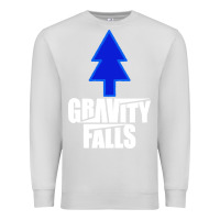 Dove Grey gravity falls dipper blue pine premium Premium Sweatshirt - artisFamous