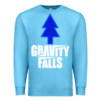 Ocean Blue gravity falls dipper blue pine premium Premium Sweatshirt - artisFamous