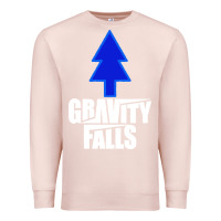 Pale Pink gravity falls dipper blue pine premium Premium Sweatshirt - artisFamous