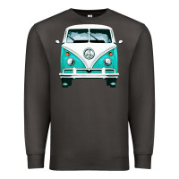 Smoke hippie surf van Premium Sweatshirt - artisFamous