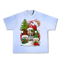 Grape Ice christmas gnome truck Urban Heavy Tee - BundleAndBundleShop