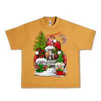 Peanut Butter christmas gnome truck Urban Heavy Tee - BundleAndBundleShop