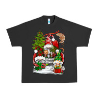 Pigment Black christmas gnome truck Urban Heavy Tee - BundleAndBundleShop