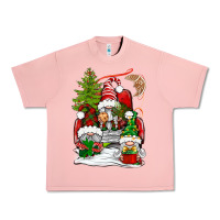 Salmon christmas gnome truck Urban Heavy Tee - BundleAndBundleShop