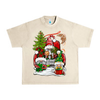 Sandshell christmas gnome truck Urban Heavy Tee - BundleAndBundleShop