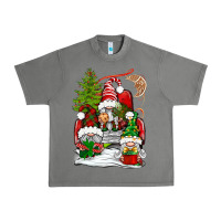 Tornado christmas gnome truck Urban Heavy Tee - BundleAndBundleShop