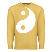 Antique Gold yin yang Premium Sweatshirt - artisFamous