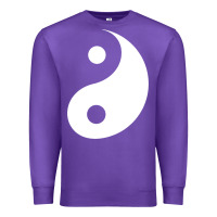 Purple yin yang Premium Sweatshirt - artisFamous