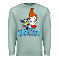 Seafoam jimmy neutron goddard title vintage poster Premium Sweatshirt - artisFamous
