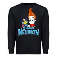 Black jimmy neutron goddard title vintage poster Premium Sweatshirt - artisFamous