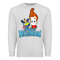 Dove Grey jimmy neutron goddard title vintage poster Premium Sweatshirt - artisFamous