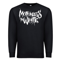 Black motionless in white Premium Sweatshirt - artisFamous