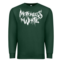 Sports Green motionless in white Premium Sweatshirt - artisFamous