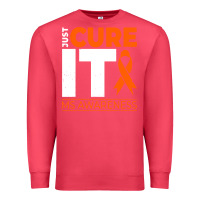 Cardinal just cure it ms multiple sclerosis awareness Premium Sweatshirt - artisFamous