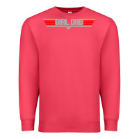 Cardinal girl dad   daughter's father dad appreciation gift t shirt Premium Sweatshirt - artisFamous