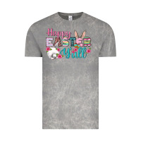 Cloud Rock Happy Easter Y'all Vintage Tee - BundleAndBundleShop