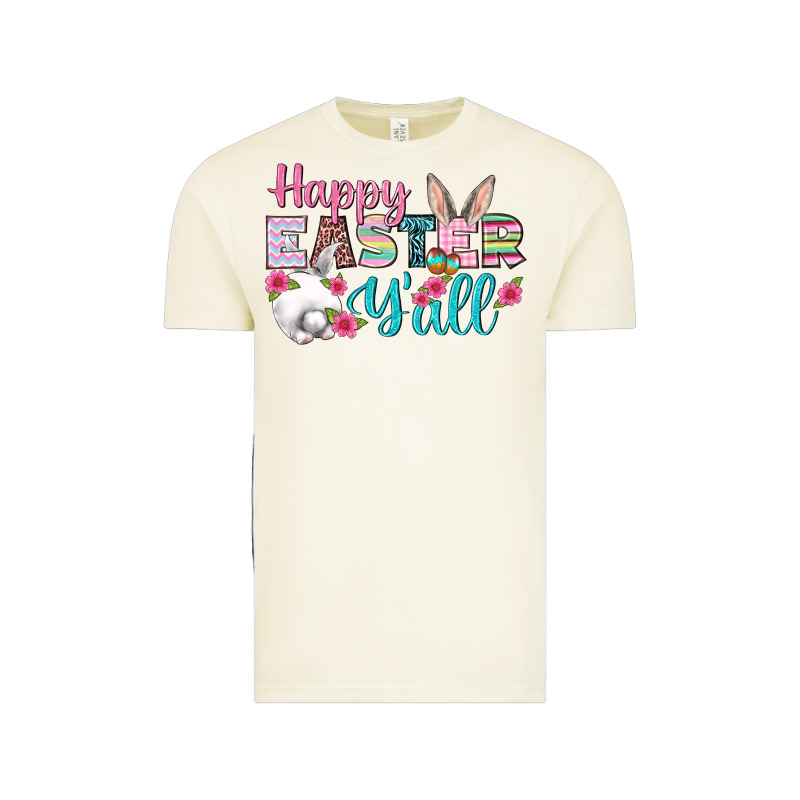 Happy Easter Y'all Vintage Tee by BundleAndBundleShop | Teevron