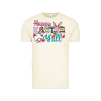 Vintage Arctic Happy Easter Y'all Vintage Tee - BundleAndBundleShop