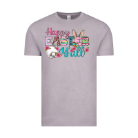 Vintage Zinc Happy Easter Y'all Vintage Tee - BundleAndBundleShop