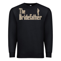 Black great father of the bride gifts men tee shirts Premium Sweatshirt - artisFamous