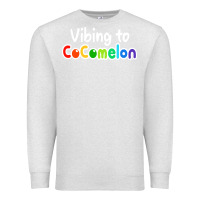 Oatmeal Heather kids vibing to cocomelon Premium Sweatshirt - artisFamous