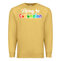 Antique Gold kids vibing to cocomelon Premium Sweatshirt - artisFamous