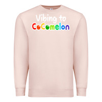 Pale Pink kids vibing to cocomelon Premium Sweatshirt - artisFamous