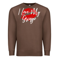 Chestnut kiss lips i love my gringo wife girlfriend premium Premium Sweatshirt - artisFamous