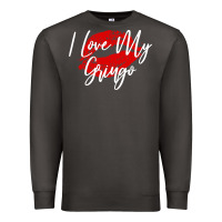 Smoke kiss lips i love my gringo wife girlfriend premium Premium Sweatshirt - artisFamous