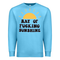 Ocean Blue ray of sunshine Premium Sweatshirt - artisFamous