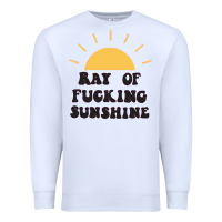 White ray of sunshine Premium Sweatshirt - artisFamous