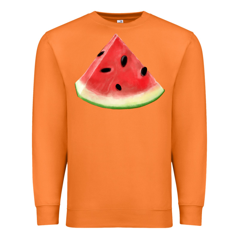 Watermelon Slice Png Premium Sweatshirt by artisFamous | Teevron
