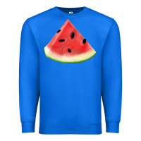 True Royal Watermelon Slice Png Premium Sweatshirt - artisFamous