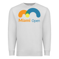 Dove Grey miami open Premium Sweatshirt - artisFamous