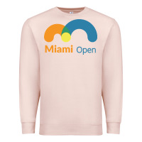 Pale Pink miami open Premium Sweatshirt - artisFamous