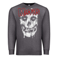Charcoal Heather mis .fits splat .ter t shirt Premium Sweatshirt - artisFamous