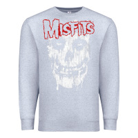 Heather Grey mis .fits splat .ter t shirt Premium Sweatshirt - artisFamous