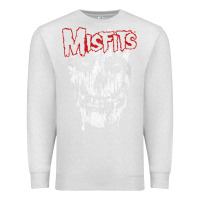 Oatmeal Heather mis .fits splat .ter t shirt Premium Sweatshirt - artisFamous