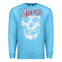 Ocean Blue mis .fits splat .ter t shirt Premium Sweatshirt - artisFamous