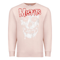 Pale Pink mis .fits splat .ter t shirt Premium Sweatshirt - artisFamous