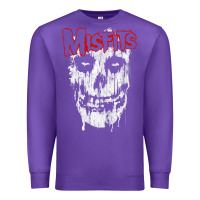 Purple mis .fits splat .ter t shirt Premium Sweatshirt - artisFamous
