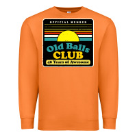 Carrot mens old balls club 40 years awesome Premium Sweatshirt - artisFamous