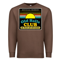 Chestnut mens old balls club 40 years awesome Premium Sweatshirt - artisFamous