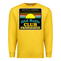 Lemon mens old balls club 40 years awesome Premium Sweatshirt - artisFamous