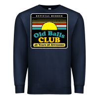 Navy mens old balls club 40 years awesome Premium Sweatshirt - artisFamous